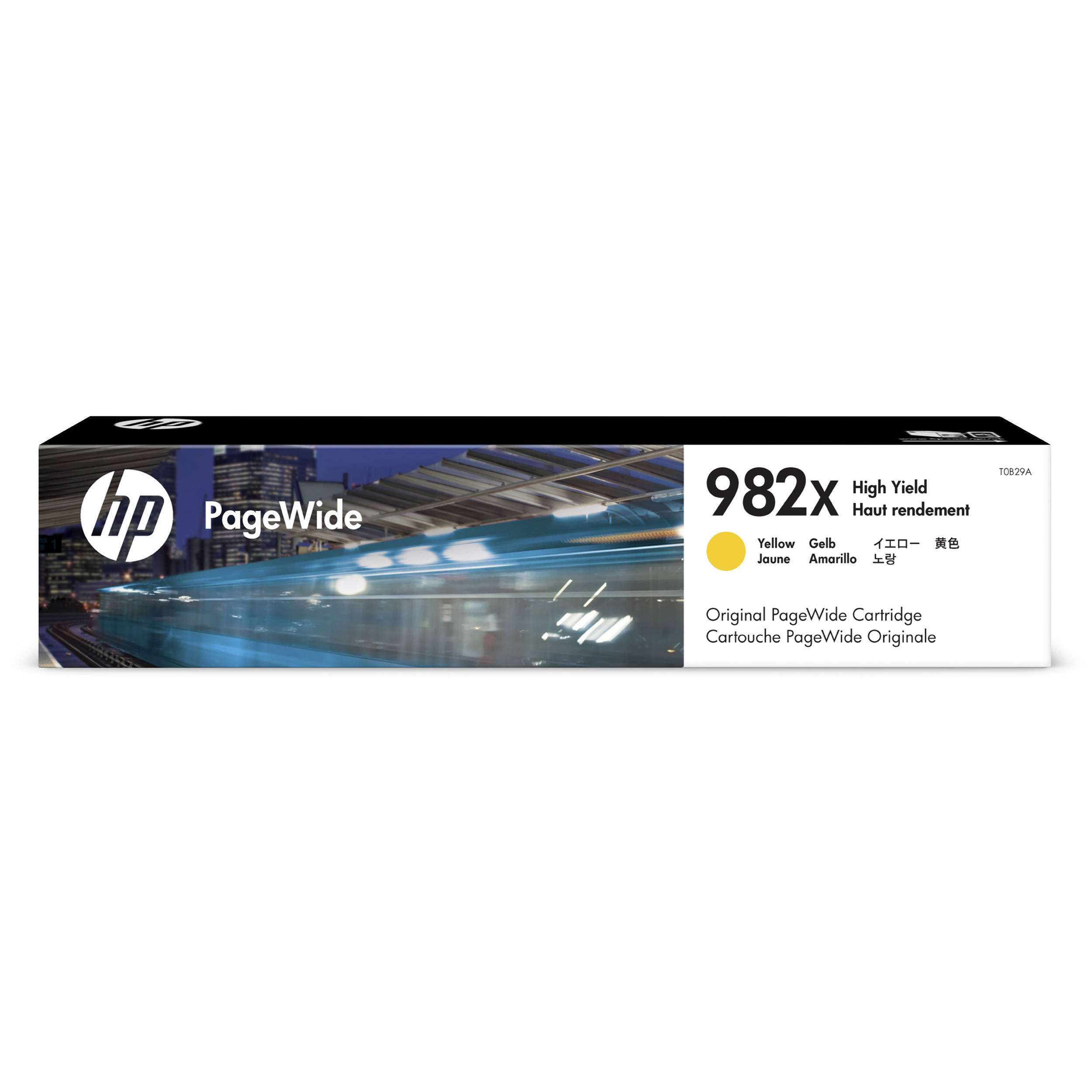 HP 982X High Yield Yellow Original PageWide Cartridge